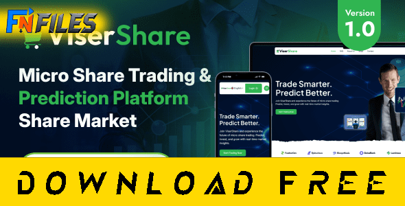 Free Download ViserShare - Micro Share Trading And Prediction Platform [Free Nulled PHP Script]
