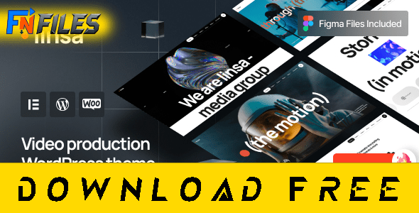 Free download Linsa - Video Production WordPress Theme [Free Nulled WP Theme]